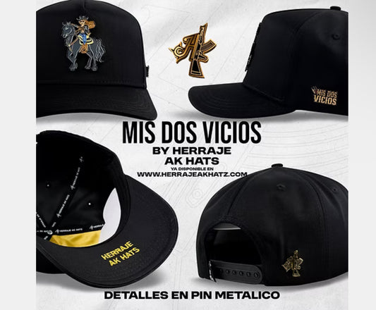 Mis dos vicios BLK Snapback