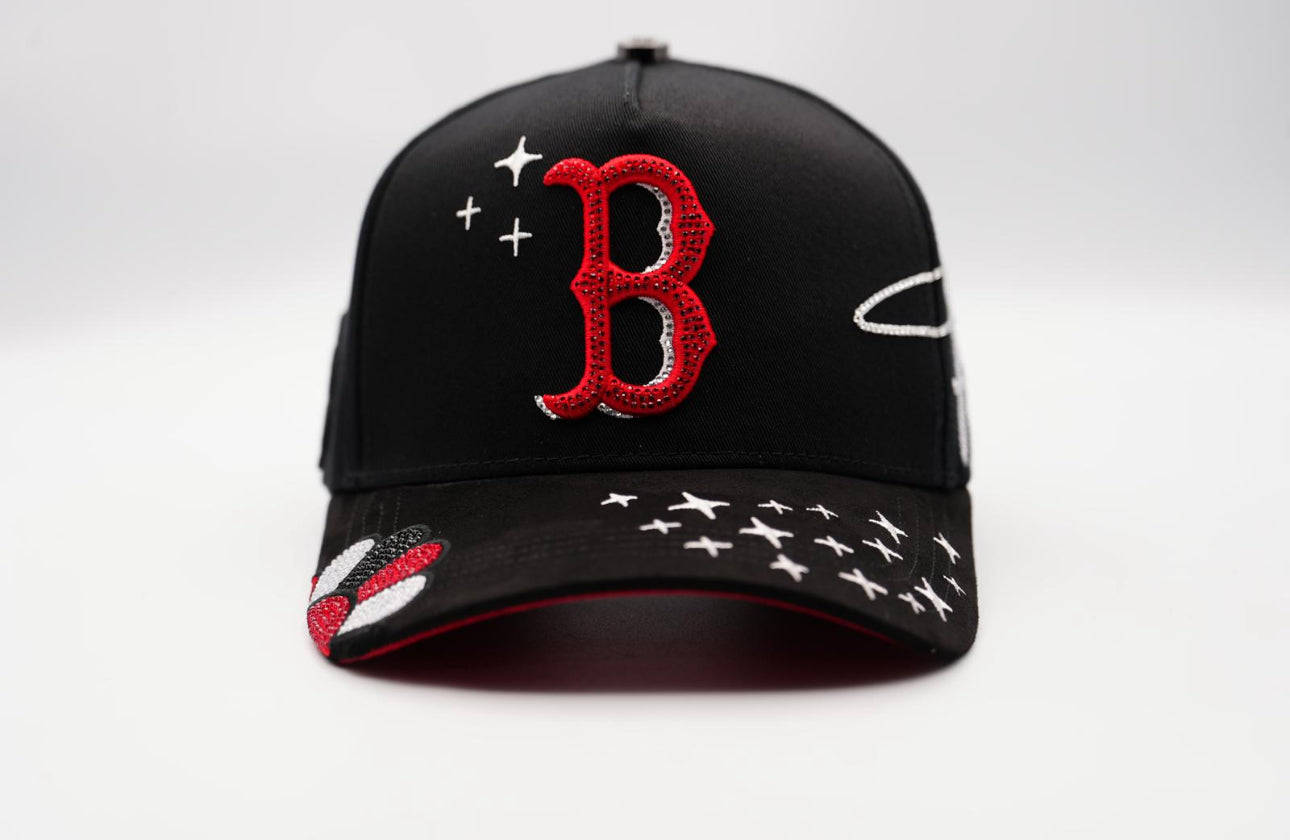B Red Snapback