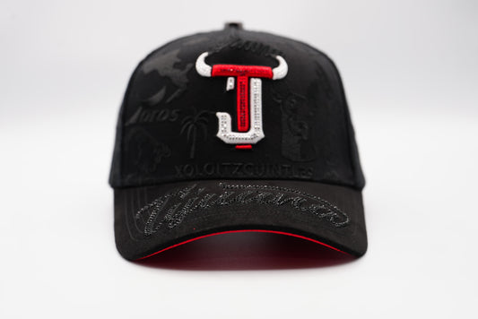 TIJUANA BLK RED SnapBack