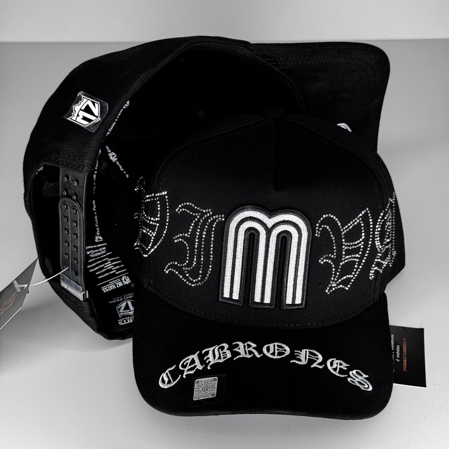 México C BLK Crystal Snapback