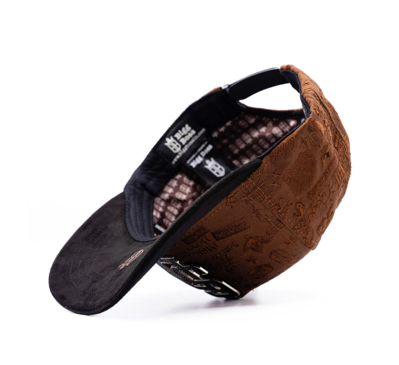 SD Brown Placa Crystal BLK Snapback