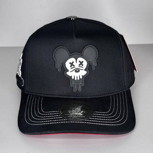 Bad Mick BLK Red Snapback