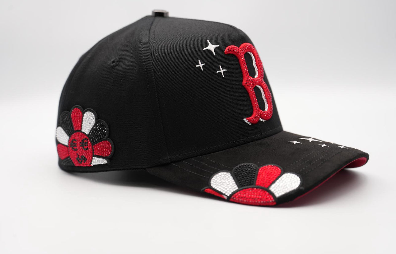 B Red Snapback