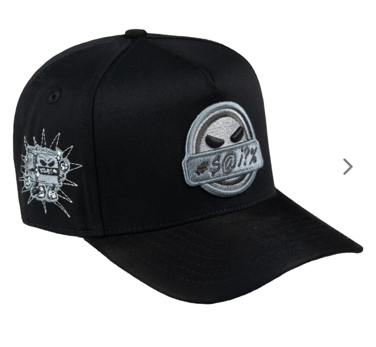 JC Hats BEAUTIFUL DISASTER ANGRY METALIC
