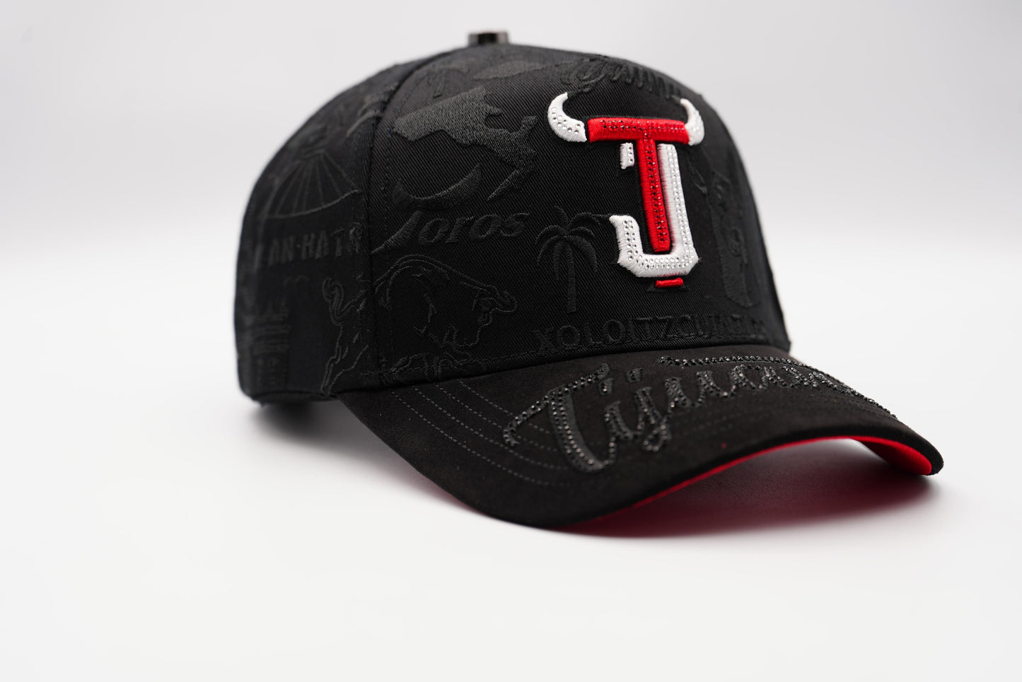 TIJUANA BLK RED SnapBack