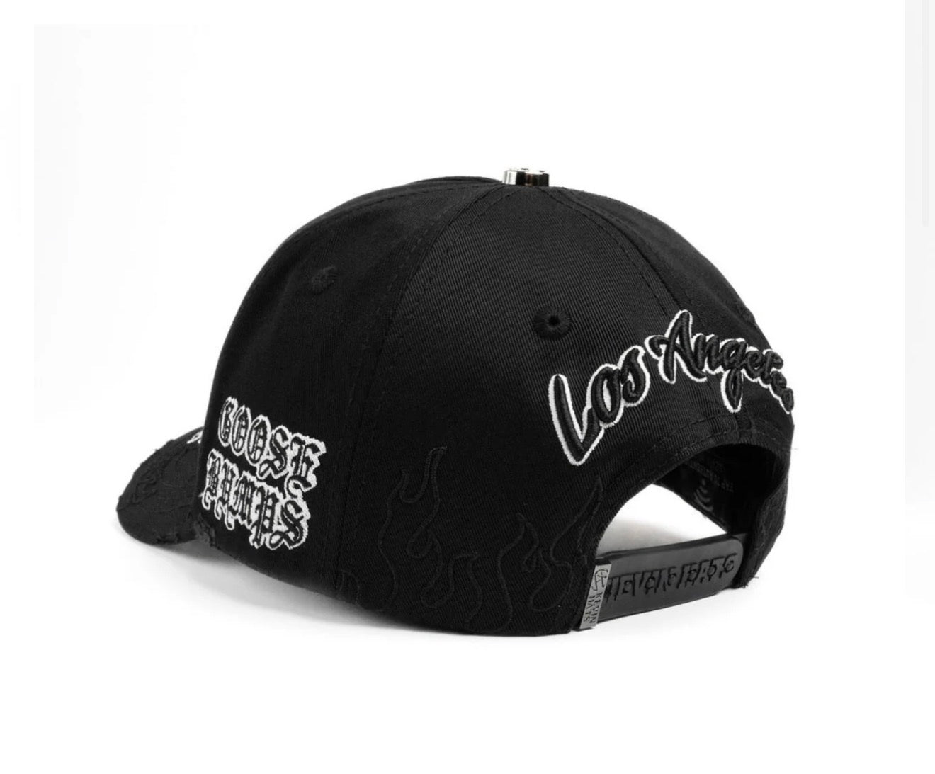 Los Angeles BLK white crystal