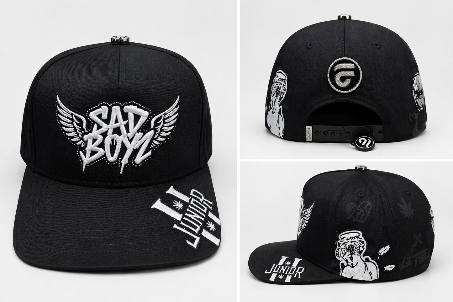 Sad Boyz BLK white