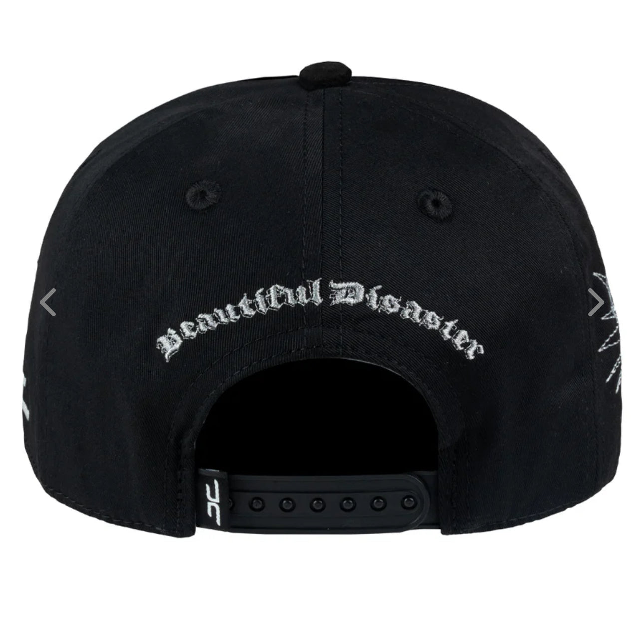 JC Hats BEAUTIFUL DISASTER ANGRY METALIC