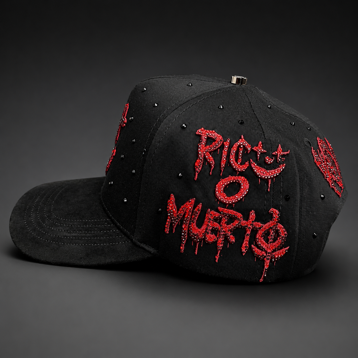 Rico Muerto Cristales BLK red