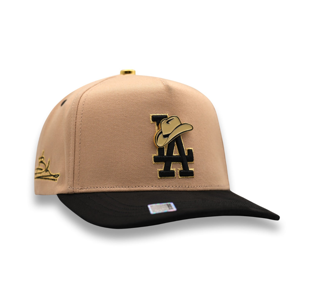 LA Sombrero Beige Snapback
