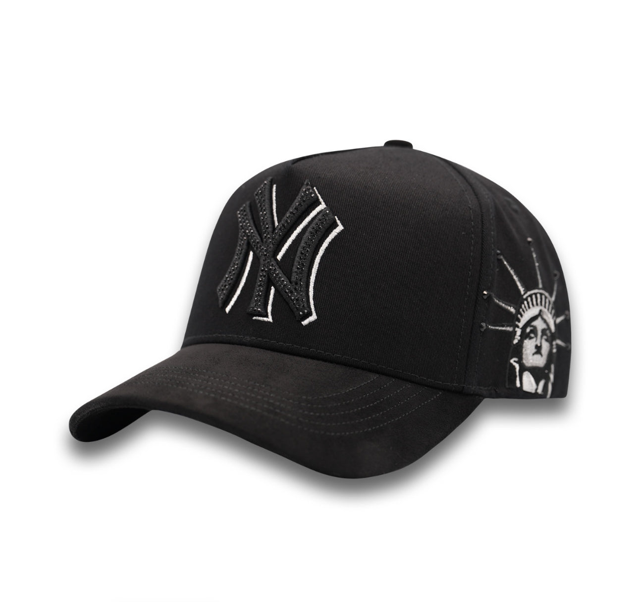 NY SILVER BLACK Snapback