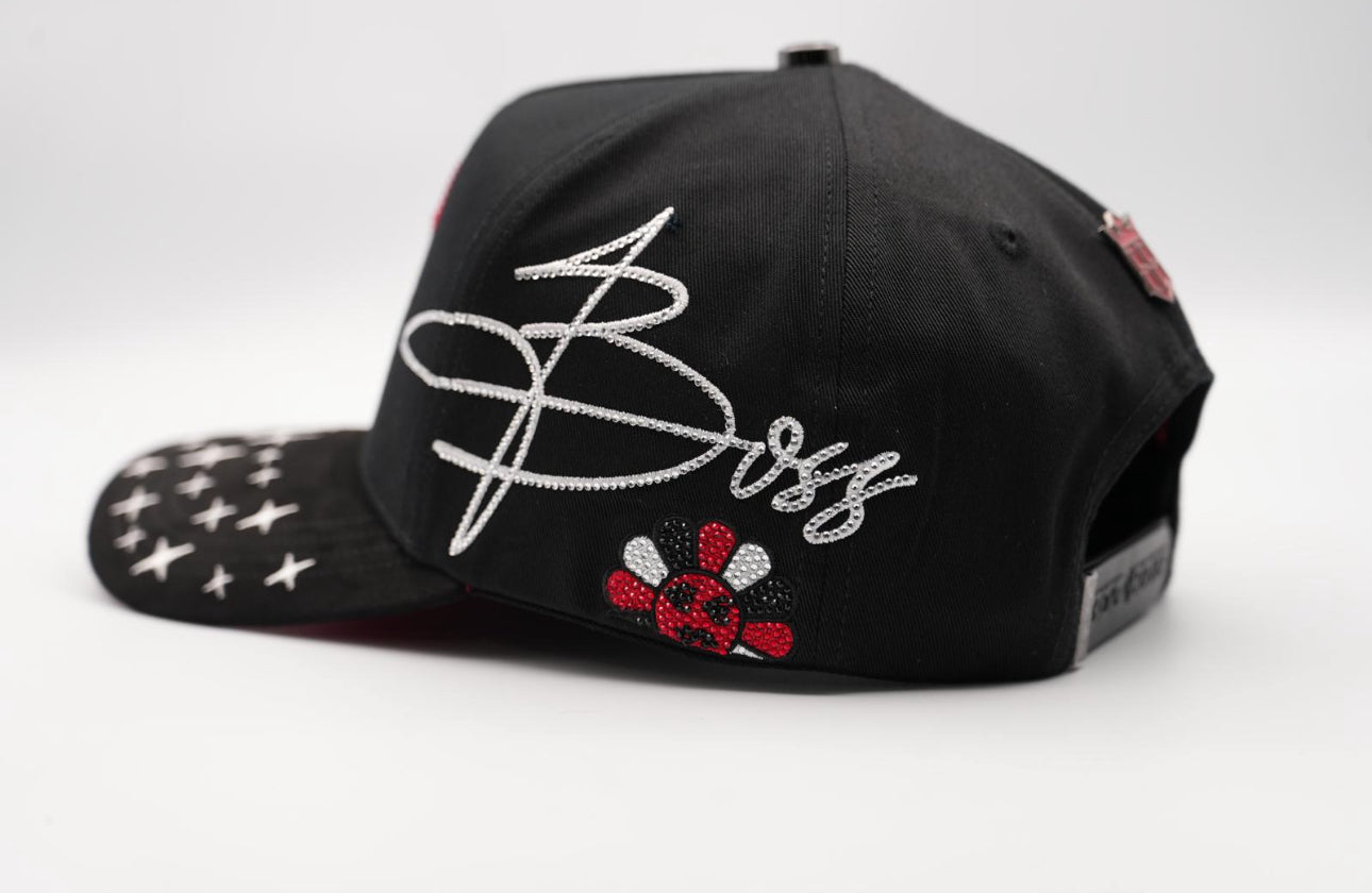 B Red Snapback
