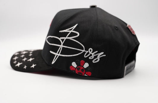 B Red Snapback