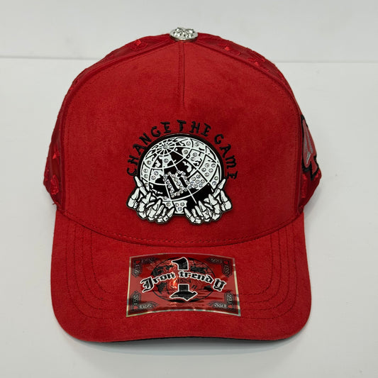 Change The Game Red Snapback