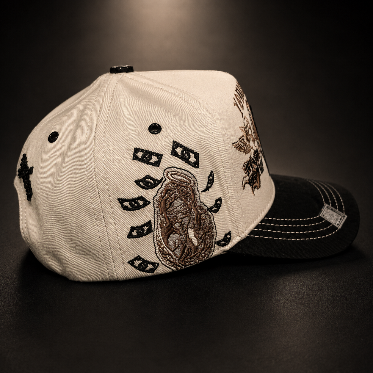 La young money gray cream blk