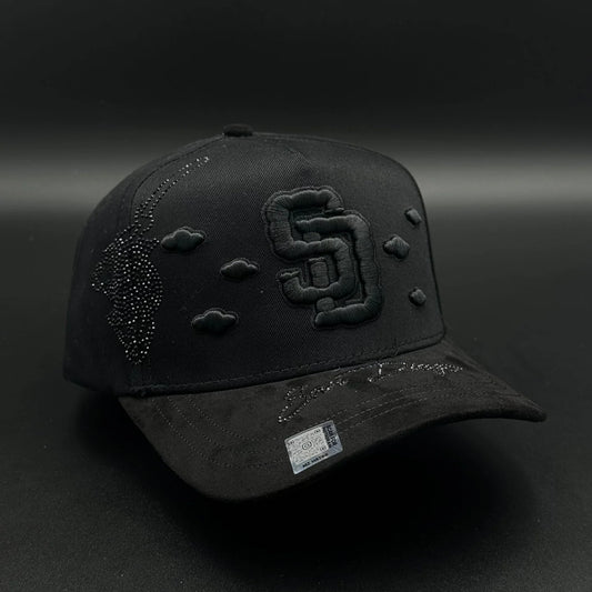 SD CLOUD BLK Snapback