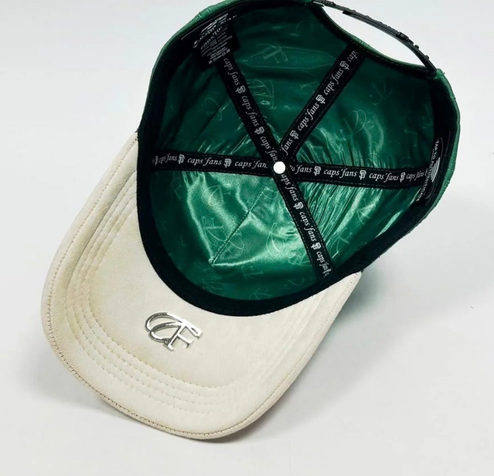 S F green white