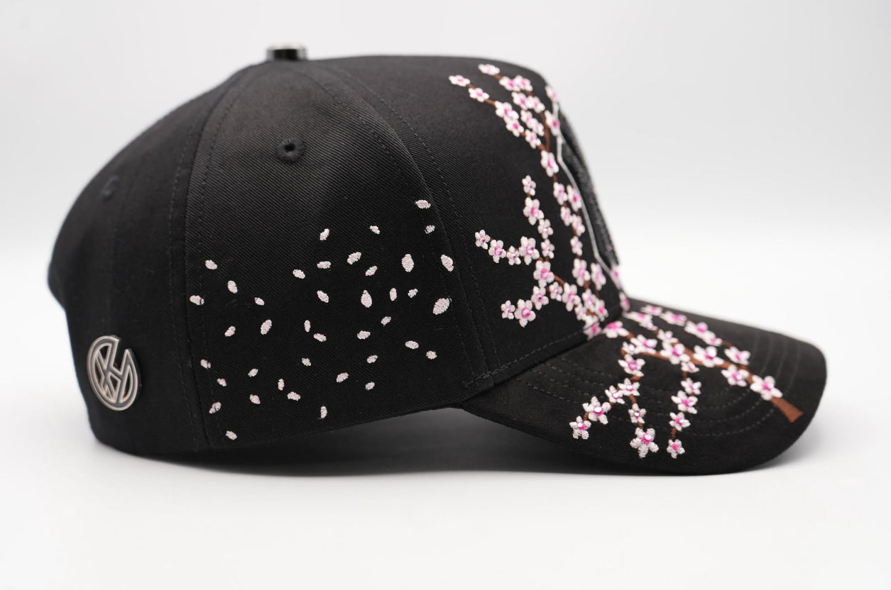 NY Flores Pink BLK