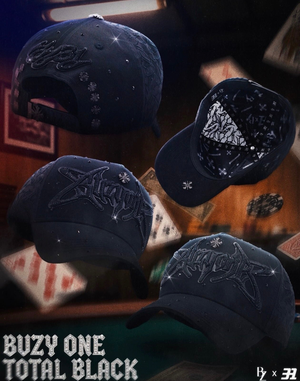 Thirty one BZ31 Full Set Bundle (6 gorras+ accesorios)