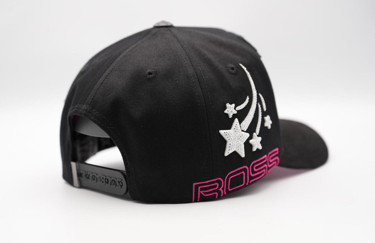 Astros BLK Pink SnapBack