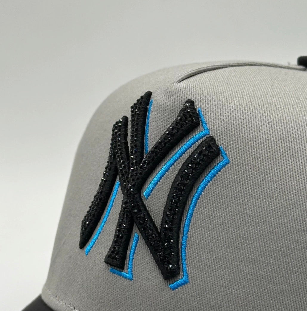 NY GRAY BLUE BLK
