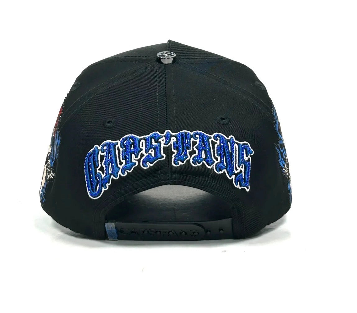 Angels  BLK blue red