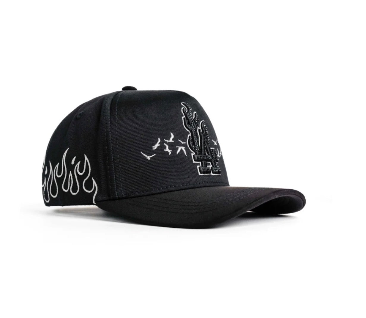 LA BLK White Flamas