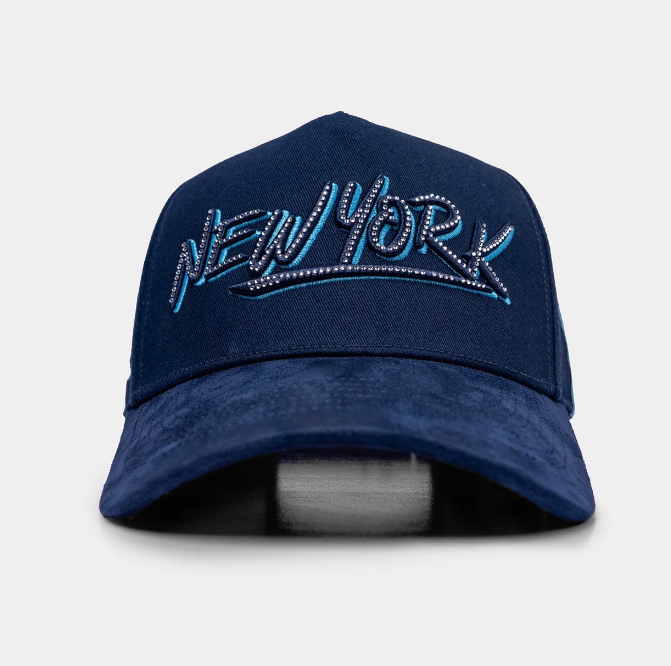 New York Script Blue Premium