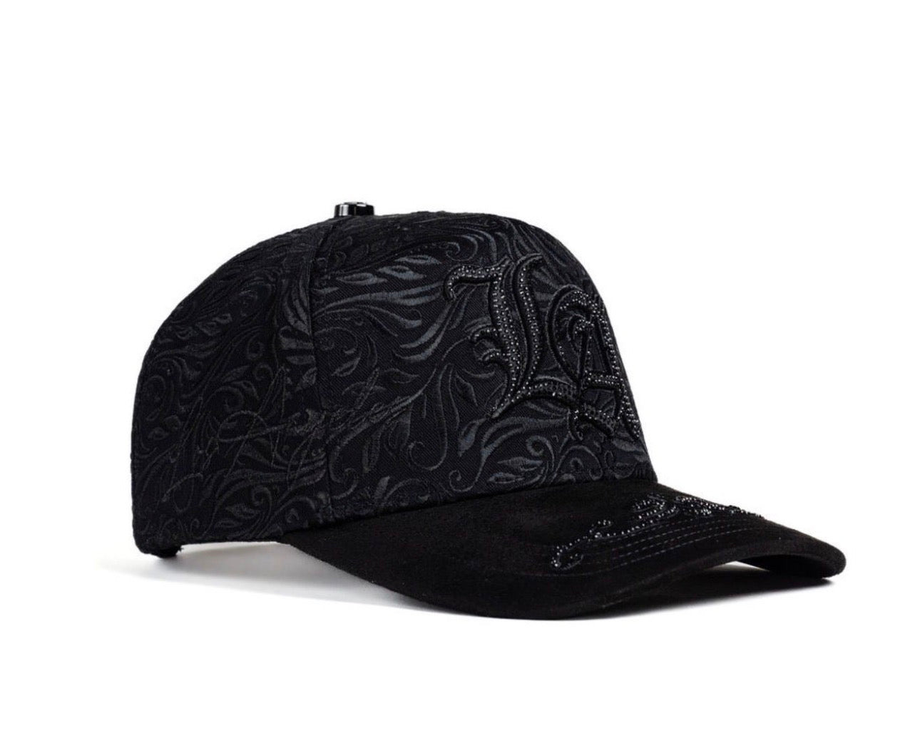 LA total BLK  embroidered Los Angeles