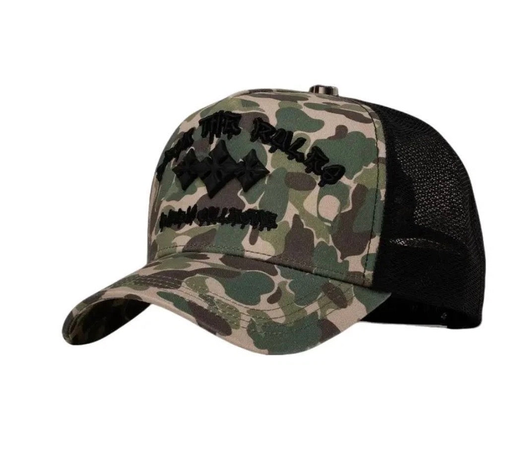 BARBAS Camo Fir Trucker