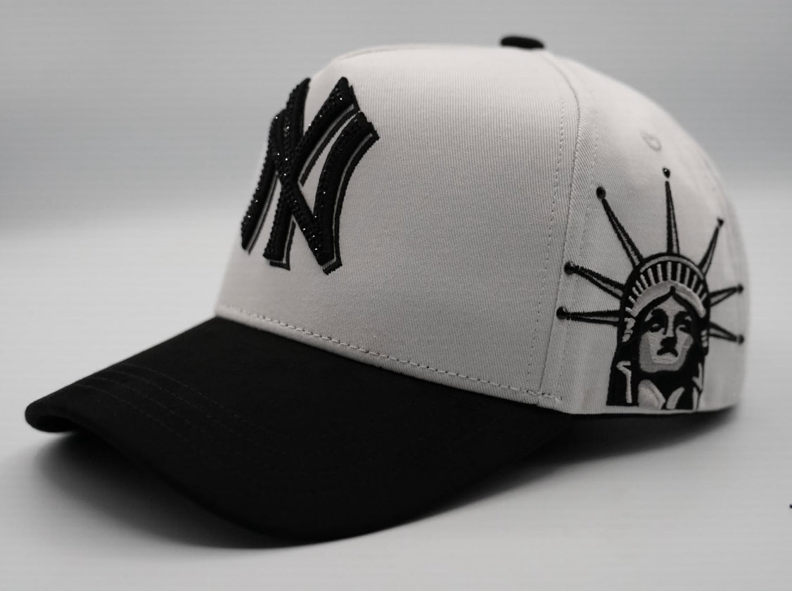 NY White BLK