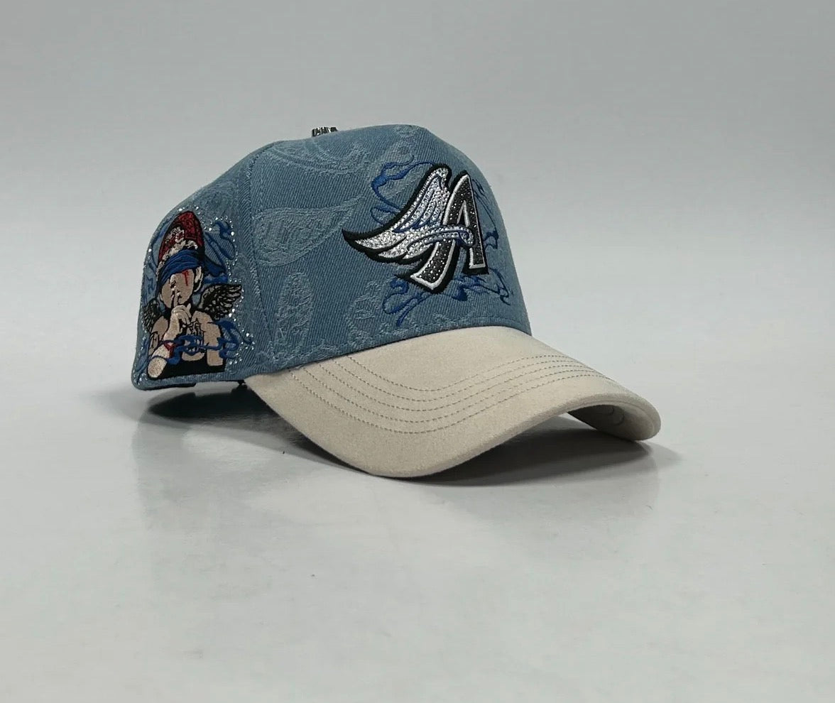 Angels Blue White