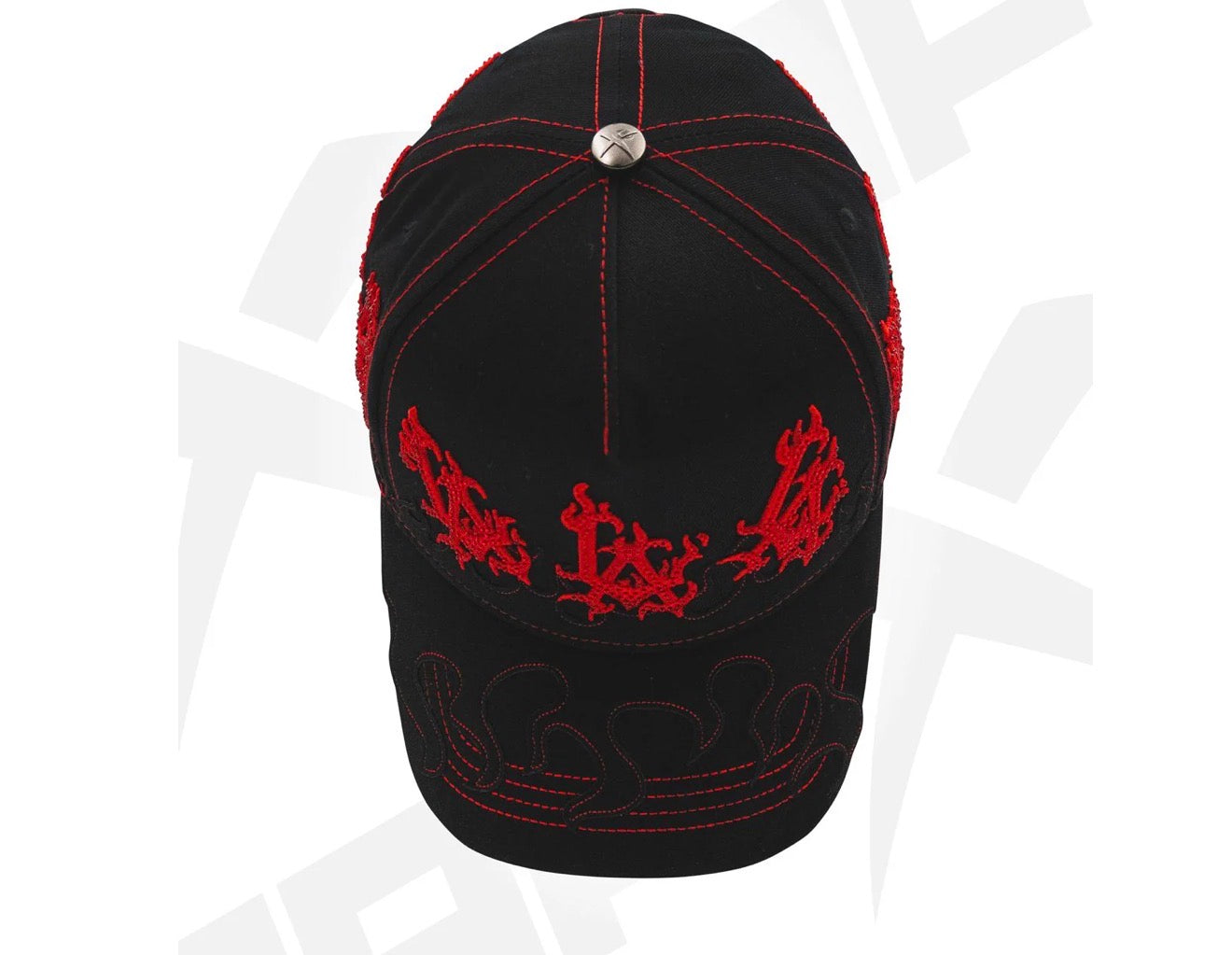 LA flames BLK Red