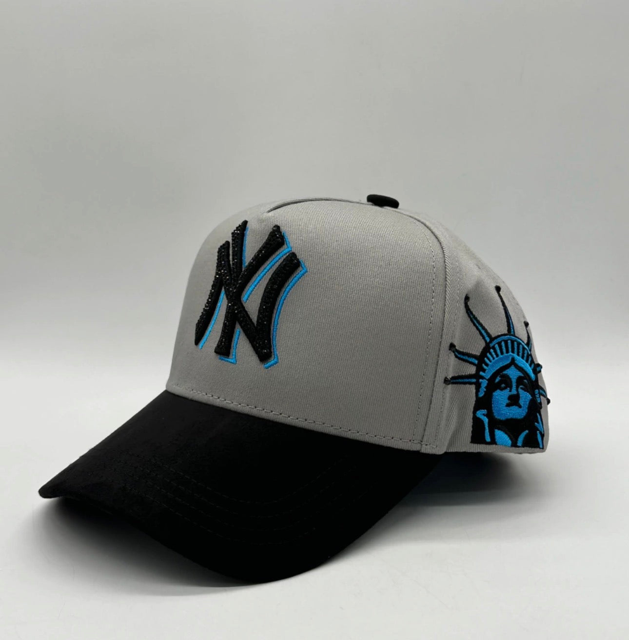 NY GRAY BLUE BLK