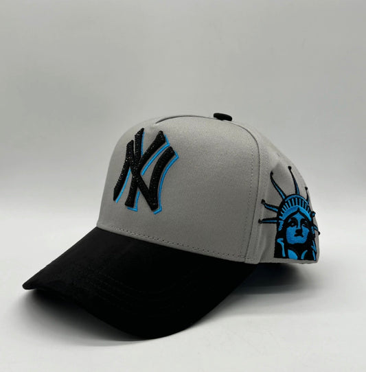 NY GRAY BLUE BLK