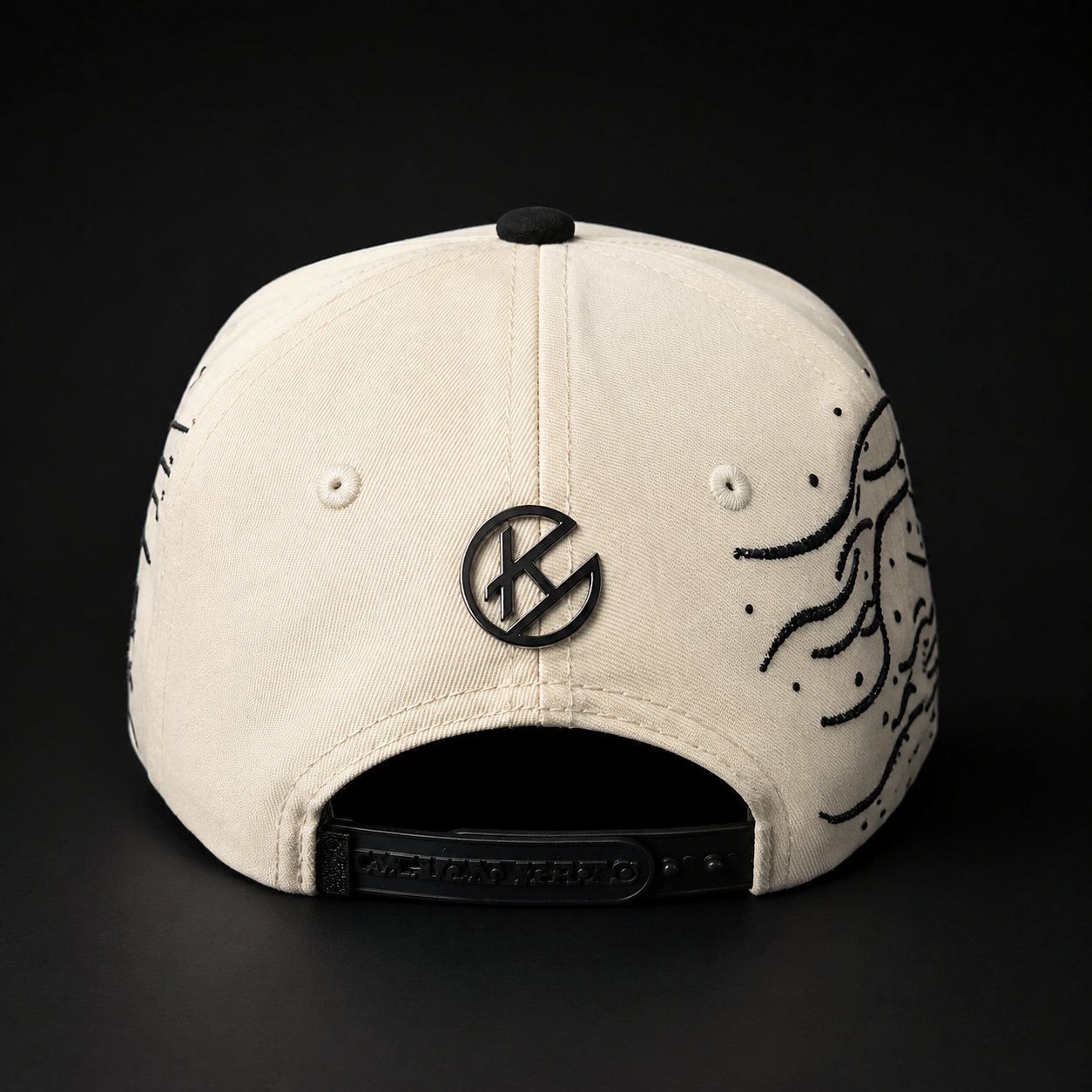 B Cream BLK cristales