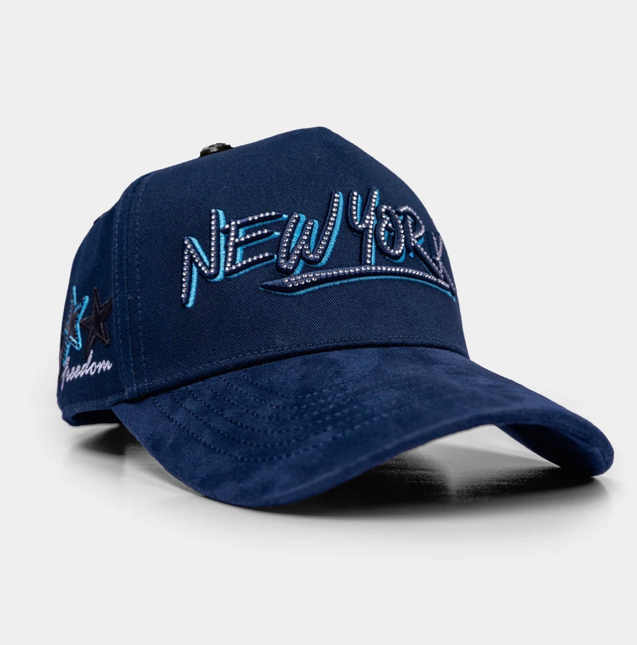 New York Script Blue Premium