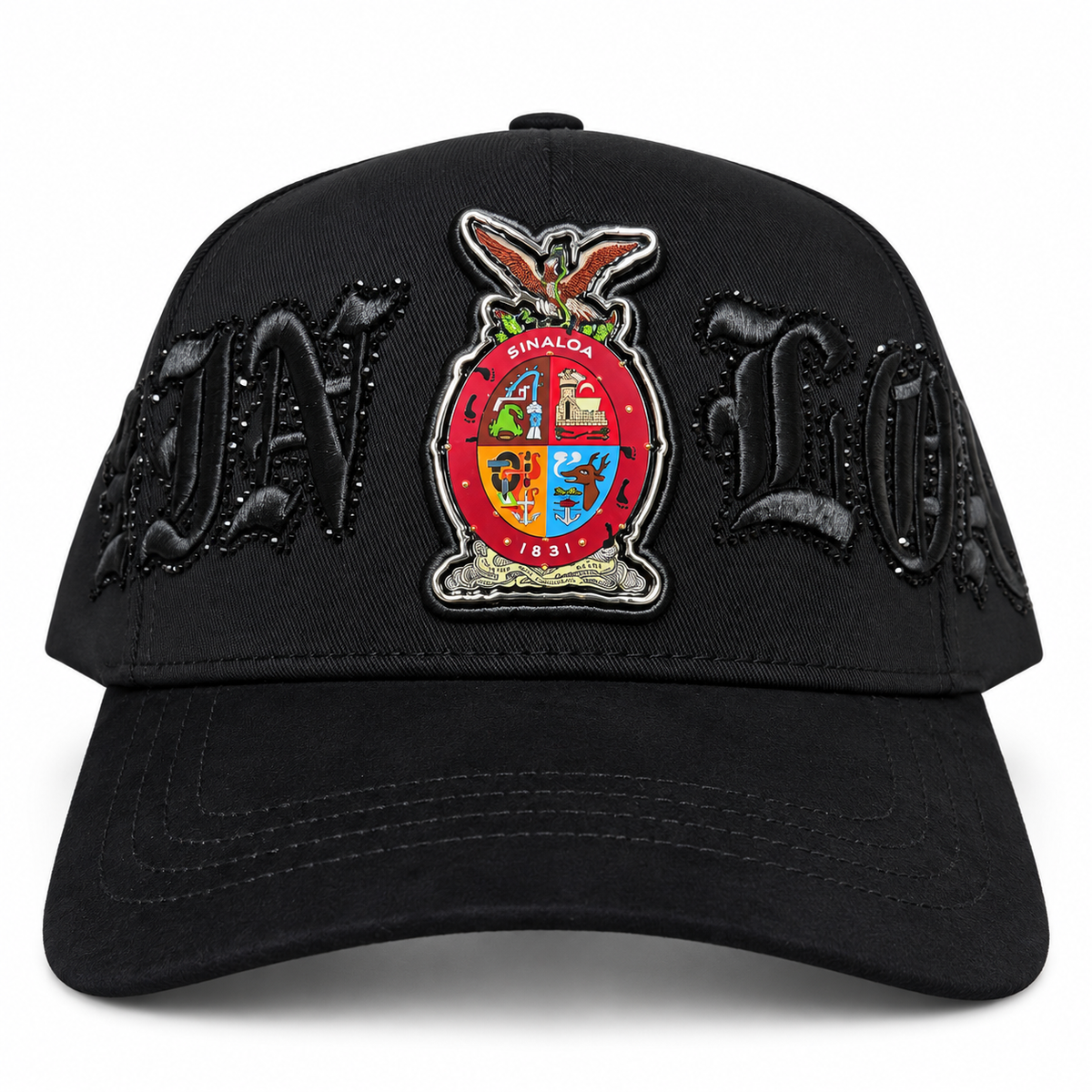 Sinaloa placa Crystal BLK Snapback