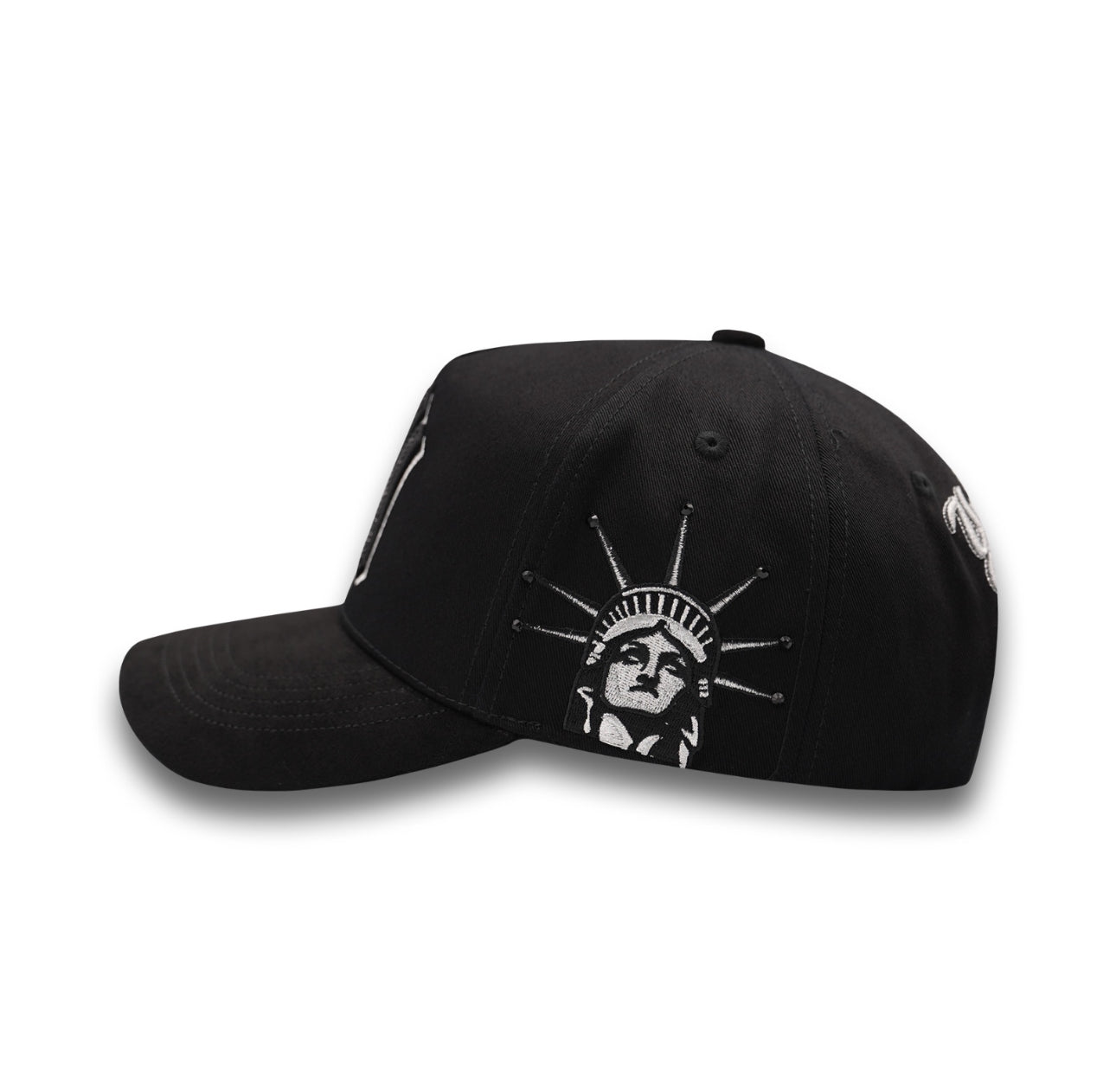 NY SILVER BLACK Snapback