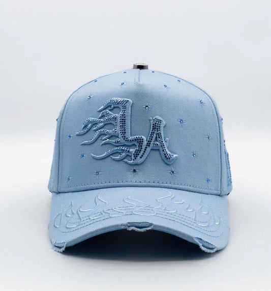LA flames Blue