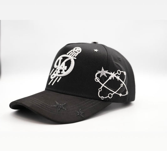 LA DGER BLK WHITE SnapBack