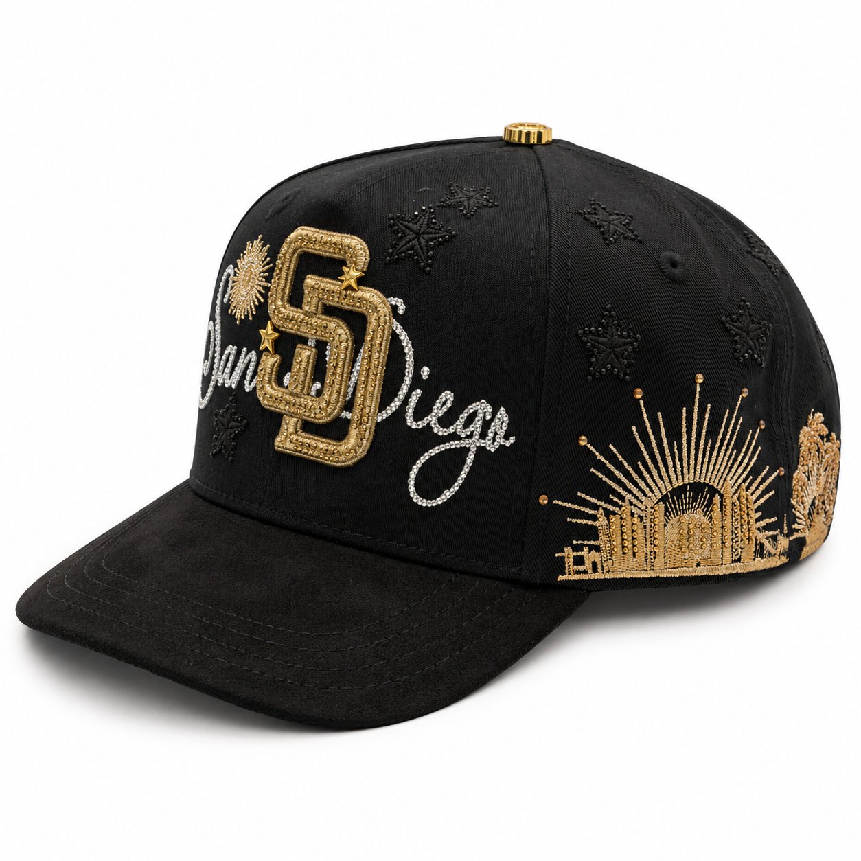 San Diego BLK gold