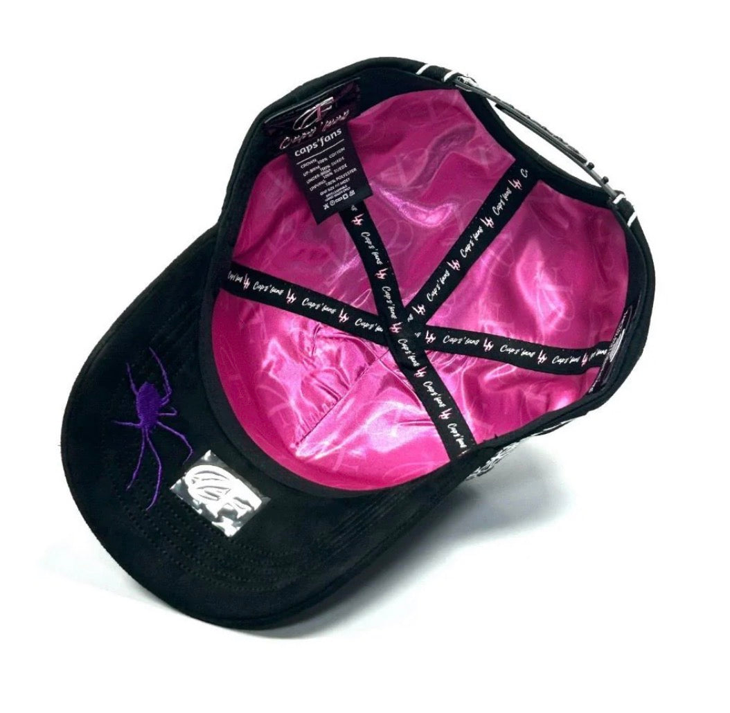 La Spider BLK pink