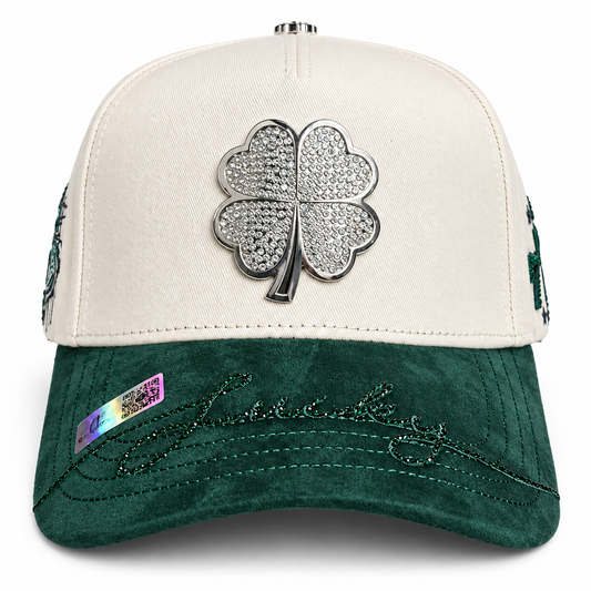 Trebol lucky white green