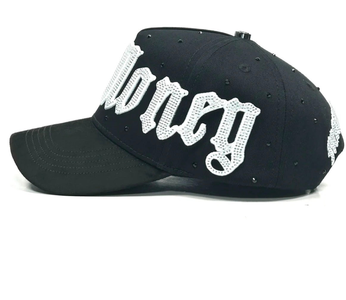 Money SnapBack BLK White