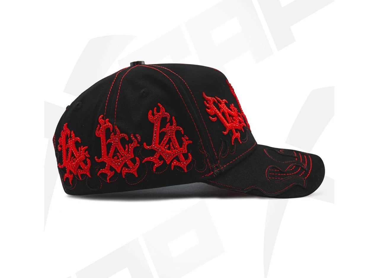 LA flames BLK Red