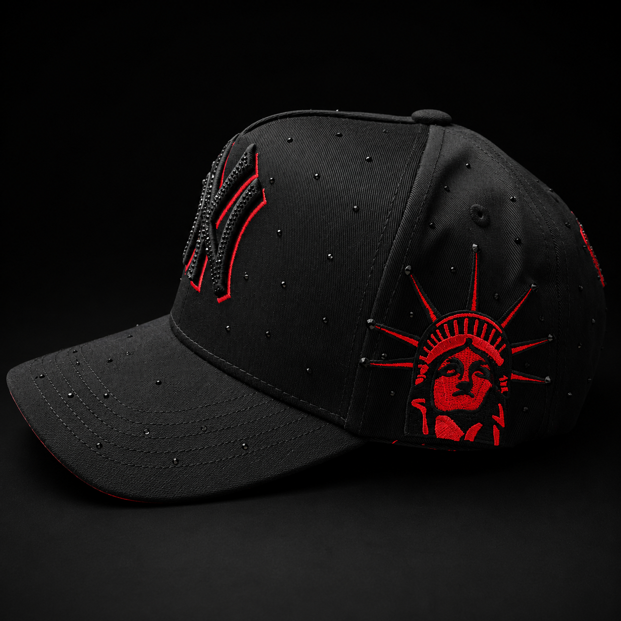 NY Cristales Blk Red