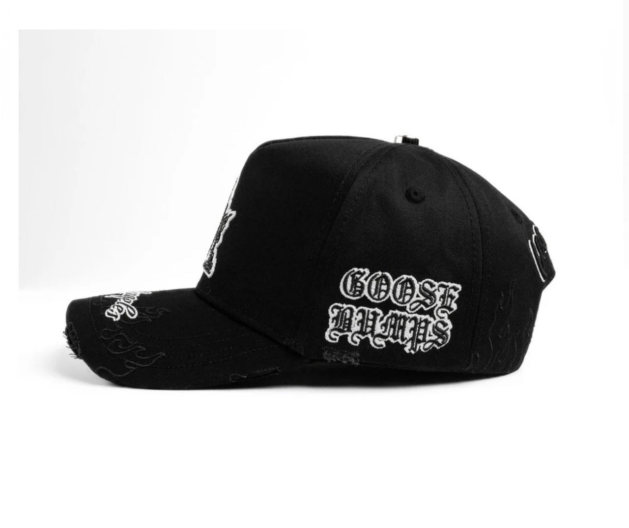 Los Angeles BLK white crystal