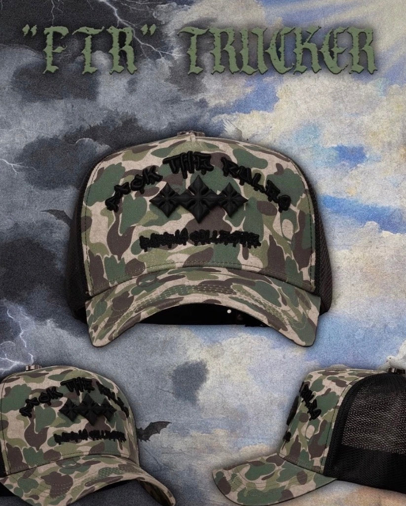 BARBAS Camo Fir Trucker