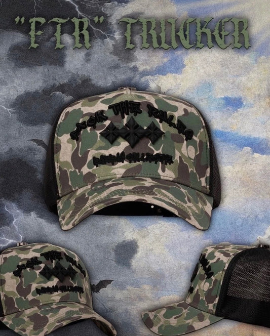 BARBAS Camo Fir Trucker